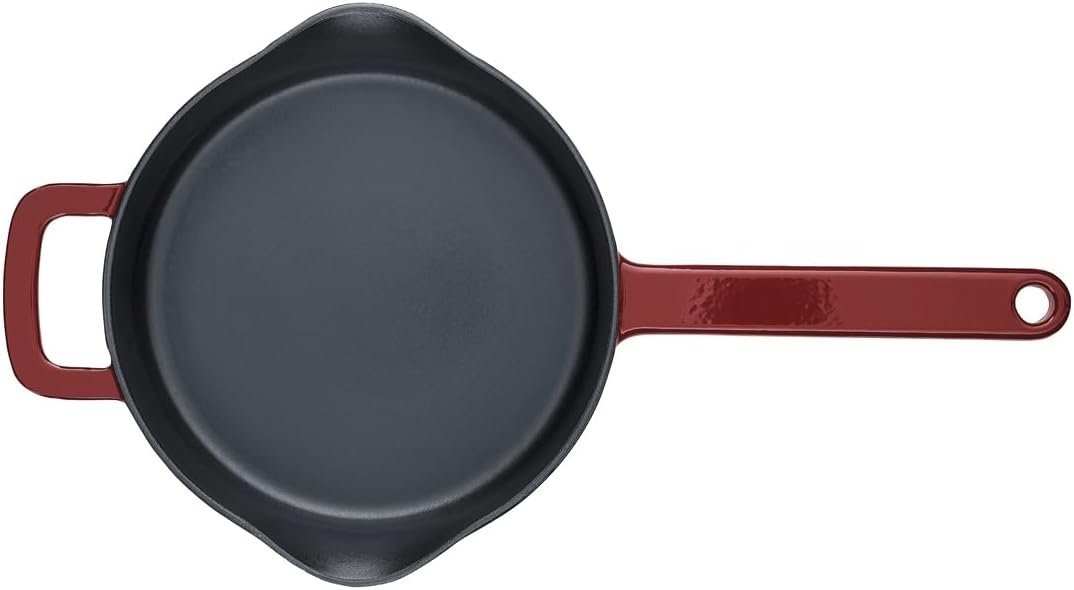 Fissler Bratpfanne Moments Collection, Gusseisen (1-tlg), Aroma-Bratfläche mit natürlichem Antihafteffekt von Fissler