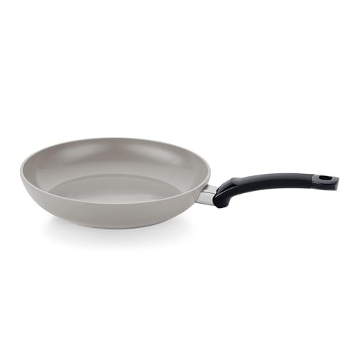 Fissler Ceratal Classic / Aluminium-Pfanne, Keramik-beschichtet (Ø 20 cm) Ceramic Bratpfanne antihaftend – Induktion, Grau von Fissler