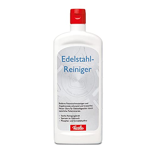 Fissler Edelstahl-Reiniger – Hochwertiges Reinigungsmittel für Edelstahl – 021-002-91-001/0 – 250 ml von Fissler