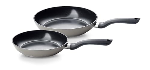 Fissler Essential/Keramik-Pfannen Set 24 cm & 28 cm – hergestellt ohne PFAS/PTFE – nachhaltige beschichtete-Bratpfanne aus recyceltem Aluminium – induktionsgeeignet, Made in Germany Fissler Essential/Keramik-Pfannen Set 24 cm & 28 cm – hergestellt ohne PFAS/PTFE – nachhaltige beschichtete-Bratpfanne aus recyceltem Aluminium – induktionsgeeignet, Made in Germany von Fissler