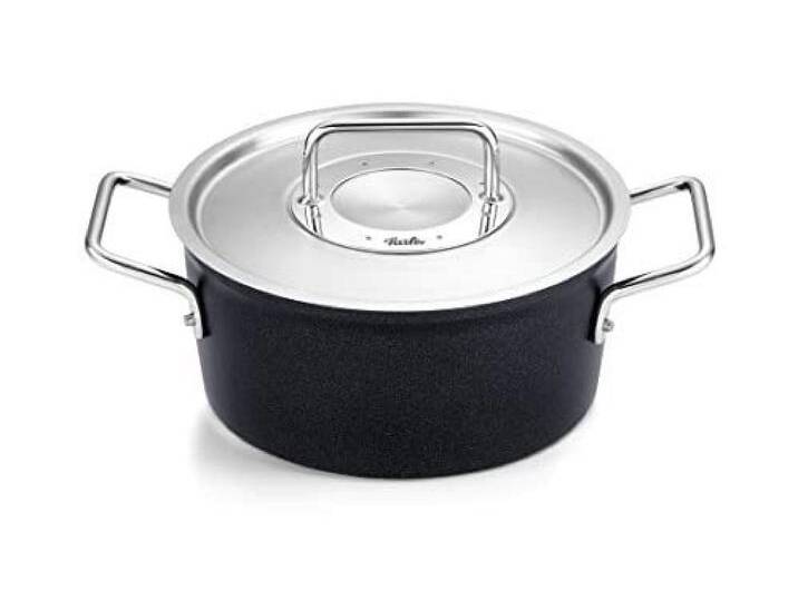 Fissler Kochtopf Adamant®, Aluminium (1-tlg), Made in Germany, schwarz von Fissler