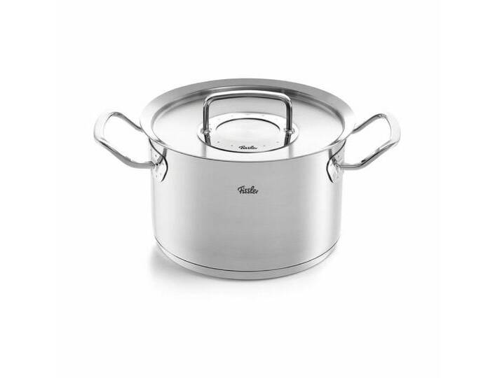 Fissler Kochtopf original-profi collection II 20 cm, Edelstahl 18/10, Made in Germany, silberfarben von Fissler