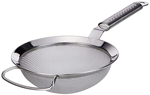 Fissler Magic / Edelstahl-Küchensieb (Ø 16 cm) Mehlsieb zum Seihen & Sieben inkl. Wand-Aufhängeöse, rostfrei von Fissler