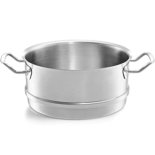 Fissler Original-Profi Collection / Edelstahl-Dämpfeinsatz (Ø 24 cm) Topf-Dampfeinsatz, Induktions-Dampfgarer gelocht - Induktion von Fissler