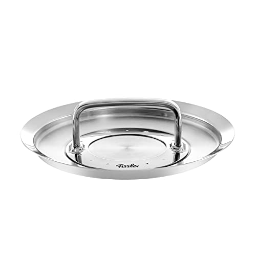 Fissler Original-Profi Collection / Ersatz-Deckel (Ø 28 cm) Ergänzungs-Topfdeckel aus Metall für Kochtöpfe & Braten-Töpfe aus der Serie, Silber von Fissler