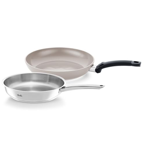 Fissler Pfannen-Set, 2-teilig / Ceratal Classic beschichtete Keramik-Pfanne (Ø 28 cm) & Pure Collection unbeschichtete Edelstahl-Pfanne (Ø 24 cm), Made in Germany - Induktions-geeignet Fissler Pfannen-Set, 2-teilig / Ceratal Classic beschichtete Keramik-Pfanne (Ø 28 cm) & Pure Collection unbeschichtete Edelstahl-Pfanne (Ø 24 cm), Made in Germany - Induktions-geeignet von Fissler