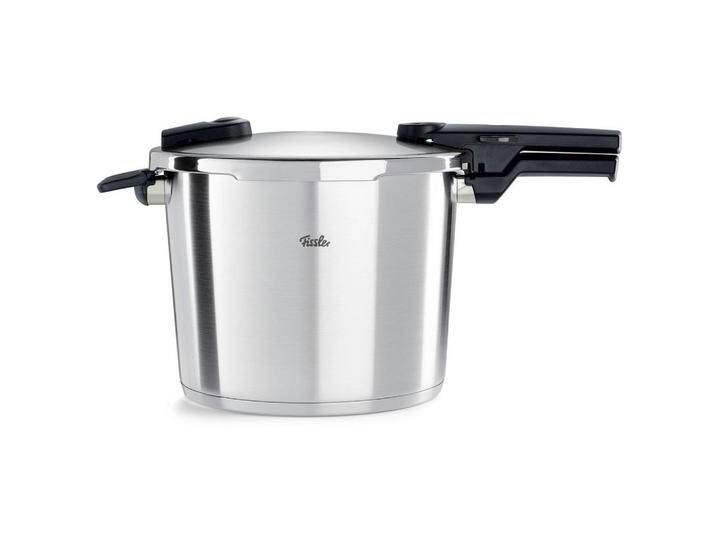 Fissler SCHNELLKOCHTOPF VITAQUICK, Silber, Metall, 10 L, Made in Germany, Druckregelventil, Sicherheitsverschluss, Kochen, Töpfe, Schnellkochtöpfe von Fissler