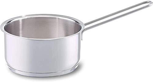 Fissler Häppchen / Edelstahl-Stielkasserolle (Ø 14 cm, 1 Liter) - deckellos, unbeschichtet - Induktion von Fissler