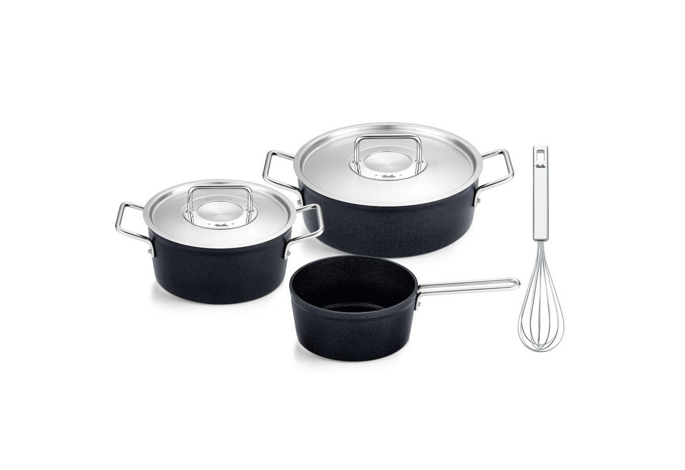 Fissler Suppentopf Adamant® Topfset 4-tlg. mit Stielkasserolle + SB von Fissler