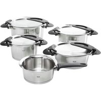 Fissler Topfset 5-tlg. schwarz INTENSA, Edelstahl von Fissler