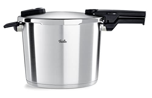 Fissler Vitaquick Premium / Schnellkochtopf (10 L, Ø 26 cm) Edelstahl-Dampfkochtopf, 2-Garstufen, Made in Germany - Induktion von Fissler