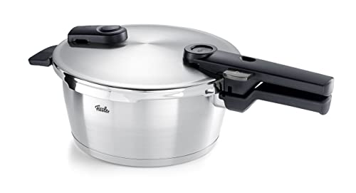 Fissler Vitaquick Premium / Schnellkochtopf (3,5 L, Ø 22 cm) Edelstahl-Dampfkochtopf, 2-Garstufen, Made in Germany - Induktion von Fissler