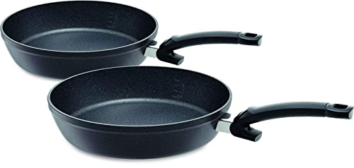 Fissler Vorteils-Set Adamant Comfort / 2 Stk. (24 cm + 28 cm) beschichtete Aluminiumpfannen Antihaft-Pfanne,kratzfest Induktionsgeeignet von Fissler