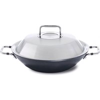 Fissler Wok mit Metalldeckel 31cm ADAMANT, Edelstahl von Fissler