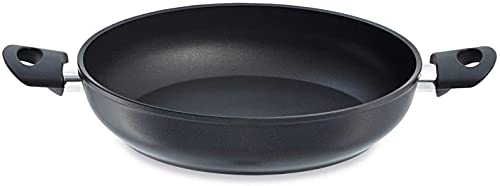 Fissler Cenit / Aluminium-Servierpfanne (Ø 28 cm – 3,1l) beschichtete Brat-Pfanne, Schmorpfanne antihaftend, alle Herdarten – auch Induktion von Fissler