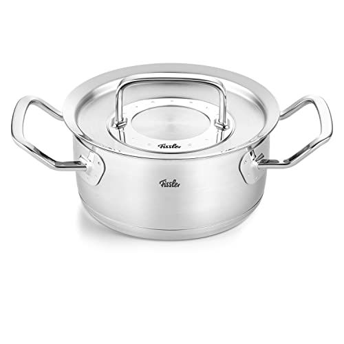 Fissler Original-Profi Collection / Braten-Topf (Ø 20 cm, 2,6 Liter) Edelstahl-Kochtopf, Bräter mit Metall-Deckel - Induktion von Fissler