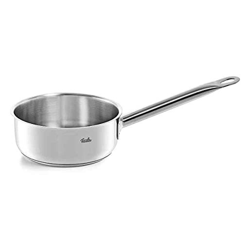 Fissler San Francisco / Edelstahl-Stielkasserolle (1,2 L - Ø 16 cm) mit Schüttrand, spülmaschinen-und backofengeeignet - Induktion von Fissler