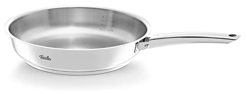 Fissler Steelux Pro / Edelstahl-Pfanne (Ø 28 cm) Bratpfanne-unbeschichtet, scharfes anbraten – Induktion von Fissler