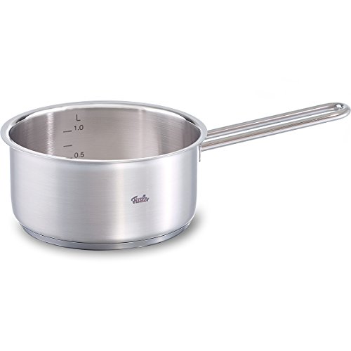 Fissler Viseo / Edelstahl-Stielkasserolle (Ø 16 cm, 1,4 Liter) - deckellos, inkl. Innenskalierung - Induktion, 32.0 x 27.0 x 15.5 cm von Fissler