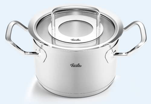 Fissler Original-Profi Collection / Edelstahl-Kochtopf (Ø 16 cm, 21L) Töpfe inkl. Glas-Deckel – Induktion von Fissler