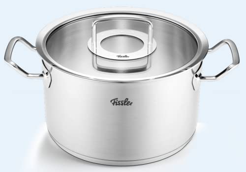 Fissler Original-Profi Collection / Edelstahl-Kochtopf (Ø 24 cm, 6,3L) Töpfe inkl. Glas-Deckel – Induktion von Fissler