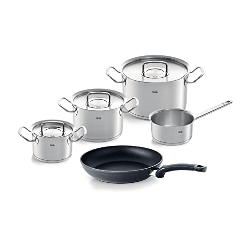 Original-Profi Collection Set 5-tlg. (KT16/20/24, STK 16 cm o.D.) + Levital Classic Pfanne 26 cm von Fissler