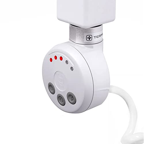 Modell MEG Thermostat Heizstab, Heizpatrone, Heizelement 300 Watt (Weiß) Spiralkabel mit Stecker von FistConcept