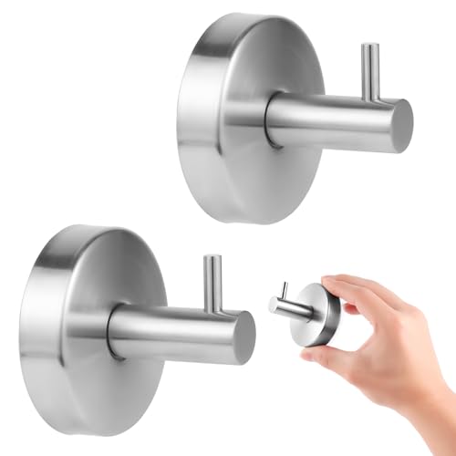 Fisynug 2 Stück Saugnapf Haken Saughaken für Badezimmer, Vakuum Saugnapfhaken zum Aufhängen, Ohne Bohren Badezimmer Haken Haken Selbstklebend Duschhaken Edelstahl Saughaken (Silber) Fisynug 2 Stück Saugnapf Haken Saughaken für Badezimmer, Vakuum Saugnapfhaken zum Aufhängen, Ohne Bohren Badezimmer Haken Haken Selbstklebend Duschhaken Edelstahl Saughaken (Silber) von Fisynug