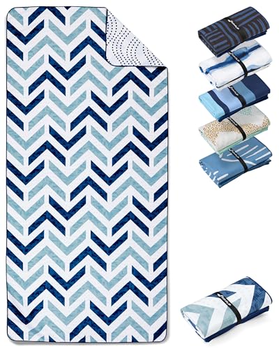 Fit-Flip Strandtuch XXL - Mikrofaser Badetuch - Strandtücher leicht und schnelltrocknend - 100% recyceltes Mikrofaser Handtuch - Strandhandtuch zum Baden (Arrows 160x90cm) von Fit-Flip