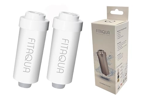 Fit aqua AC-SWR AM-SET-I 2 x Markenfilter FITaqua Kalkfilter für Dusche & Badewanne, 2 Stück (1er Pack) von Fit aqua