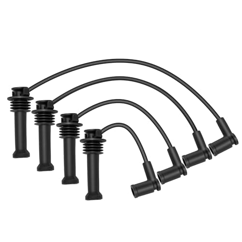 Fit4drive Premium Zündkabel 4er-Satz Zündkabelsatz 1335369 für Ford Focus III/Fiesta VI/Volvo V50 - Silikon-Leiter Fit4drive Premium Zündkabel 4er-Satz Zündkabelsatz 1335369 für Ford Focus III/Fiesta VI/Volvo V50 - Silikon-Leiter von Fit4drive