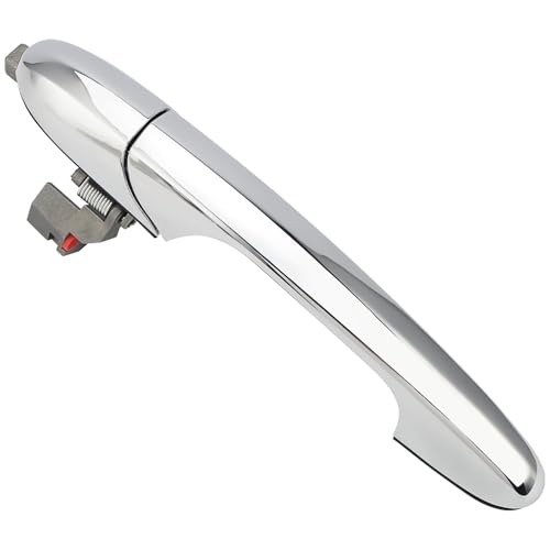 Fit4drive Linker Türgriff Beifahrerseite Chrom Außentürgriff passend für Fiat 500 2007–2020 735592026 73545876 von Fit4drive