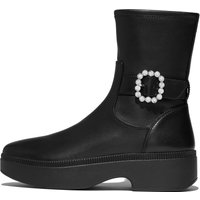 Fitflop Plateaustiefelette "F-LUMA CRYSTAL", Boots, Chunky Boot mit Plateausohle von FitFlop
