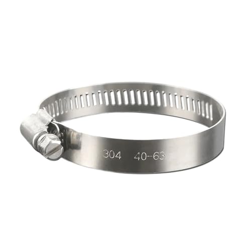 1 stück 8mm-700mm Rohrschlauchschellen Edelstahl Hoop Clamp Automotive Auto Kraftstoffschlauch Clip Hardware Frühling Wasser Sanitär(450-550mm) von Fitaulip