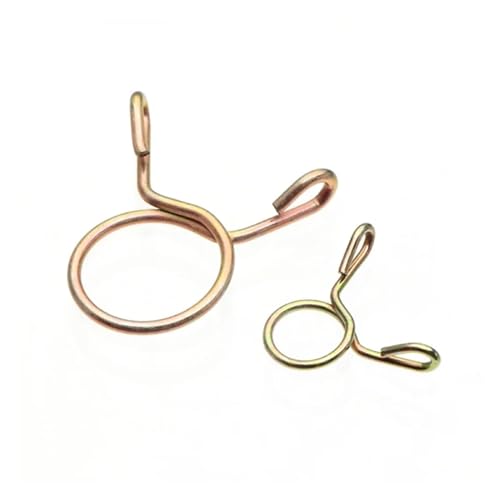 10/30 stücke Frühling Clips Schlauch Kraftstoff Linie Wasser Rohr Luft Schläuche Klemmen Sortiment 5-14mm Tasche Loch Klemme(10pcs M5) von Fitaulip