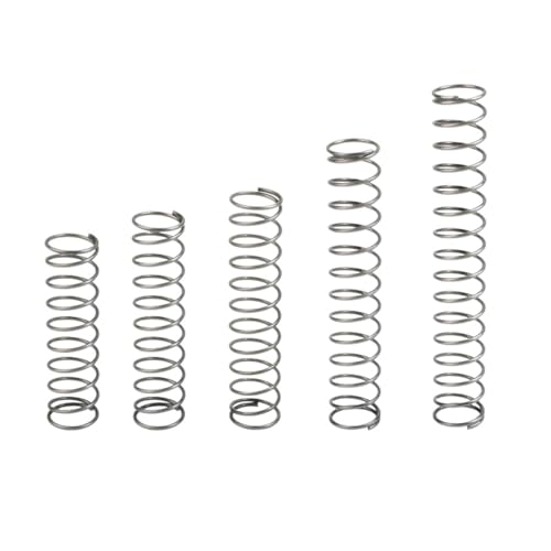 10 Stück Drahtdurchmesser 0,4 mm Länge 5–50 mm Druckfeder aus Stahl Komprimierte Entlastungsdruck-Rückholfeder Außendurchmesser 2–8 mm(0.4x3.5x20 10Pcs) von Fitaulip