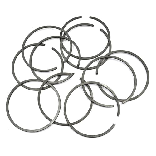 10 Stück Kolbenring 30,5 mm 31 mm 32 mm 33 mm 34 mm 35 mm 36 mm 36,5 mm x 1,5 mm Kolbenring for Husqvarna for STIHL for ECHO for Jonsered Kettensäge(31mm x 1.5mm) von Fitaulip