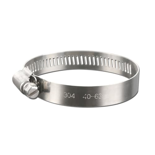10 stücke 8mm-700mm Edelstahl Einstellbare Stick Schlauch Klemme Kraftstoff Linie Wurm Größe Clip Hoop Snap Schellen(21-44mm) von Fitaulip