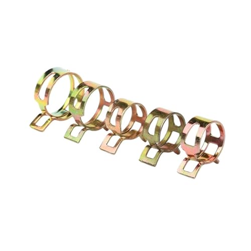 115 stücke 6-22mm Frühling Schlauch Klemmen Verzinkt Gas Wasser Clamp Metall Werkzeuge von Fitaulip