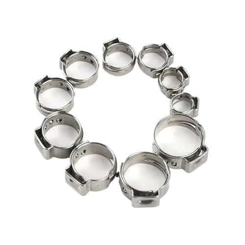 150 stücke Einzigen Ohr Schlauch Klemmen Clip Clamp 5,8-23,5mm Werkzeug 304 Edelstahl Clips 150 stücke Einzigen Ohr Schlauch Klemmen Clip Clamp 5,8-23,5mm Werkzeug 304 Edelstahl Clips von Fitaulip