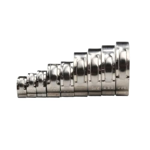 160 stücke Einzel Ohr Schlauch Klemmen 8 Größe 7-21mm Crimp 304 Edelstahl Prise Fitting Tools Kit 160 stücke Einzel Ohr Schlauch Klemmen 8 Größe 7-21mm Crimp 304 Edelstahl Prise Fitting Tools Kit von Fitaulip