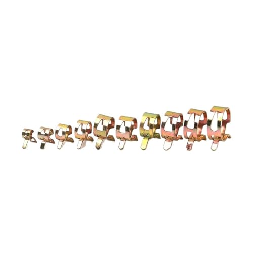 165 stücke 6-22mm Auto Lkw Frühling Clips Heizöl Wasser Schlauch Clip Rohr Klemme von Fitaulip