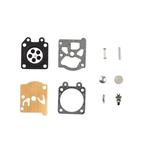 1Set Vergaser Reparatur Kit for 4500 5200 Kettensäge Reparatur Kit for Walbro Vergaser Membran Dichtung Kit Garten Werkzeug von Fitaulip