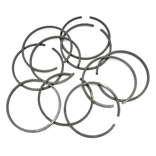 2/4/6/10/100 stücke Kolbenring for EFCO 131 132S 8300 for Solo 132 134 for STIHL FS106 FS108 for Echo for Shibaura for Tanaka Kettensäge Trimmer Teile(100 PCS) von Fitaulip