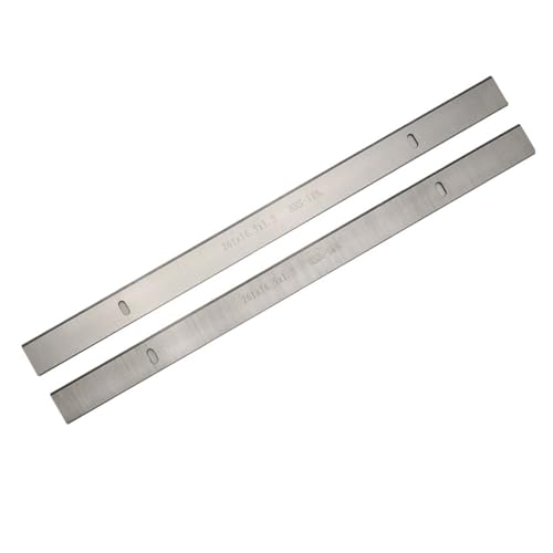 2 STÜCKE 261x16,5x1,5mm HSS Hobelmesser Klingen for Lumberjack PT1000 JPT-10B-M Scheppach HMS1070 254 von Fitaulip