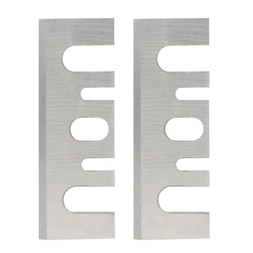 2 Stücke 82x29x3mm Elektrische Hobelmesser Messer Cutter HSS Rand Holz Schneiden for F20A Ersatzteil Elektrowerkzeug von Fitaulip