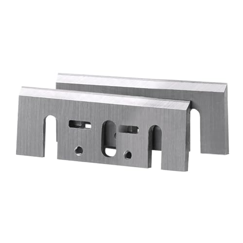 2 stücke 82mm TCT Hobel Klingen Messer 3-1/4 Zoll Kompatibel Ersatz for 1900B KP0800 DW6655 D26676 DW680 PA1204 von Fitaulip