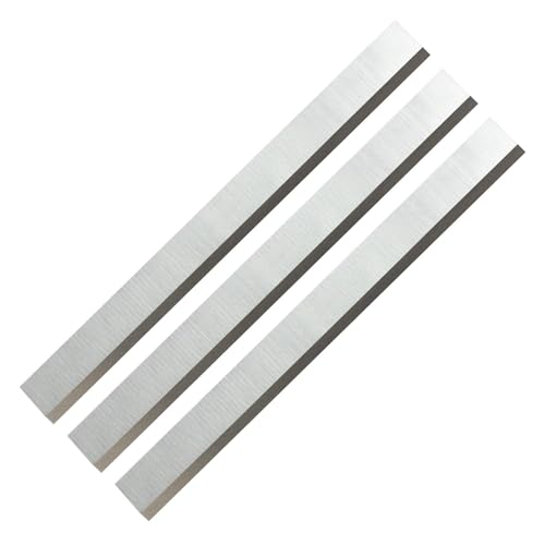 3 Stück 210 x 20 x 3 mm Hobelklingen HSS Ersatz for Industrie- und Abrichtmesser oder alle Hobel mit 210 mm Dicke von Fitaulip