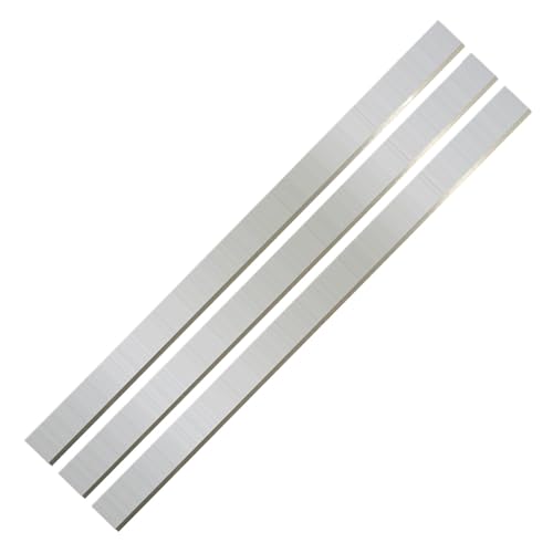 3 Stück 310 x 20 x 3 mm Hobelklingen HSS Ersatz for Industrie- und Abrichtmesser oder alle 310 mm Dickenhobel von Fitaulip