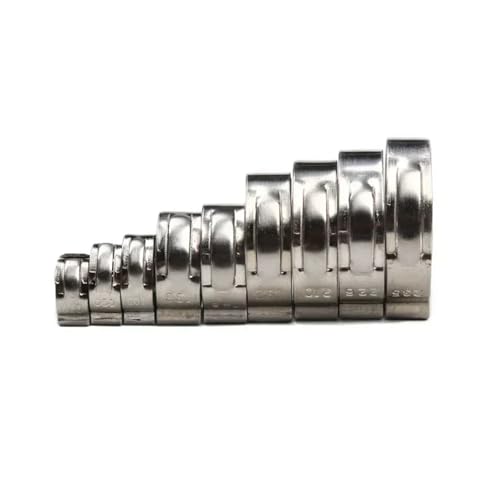 45 stücke 5,8-23,5mm Schlauch Klemmen Einzigen Ohr Klemme 304 Edelstahl Clip Rohr von Fitaulip